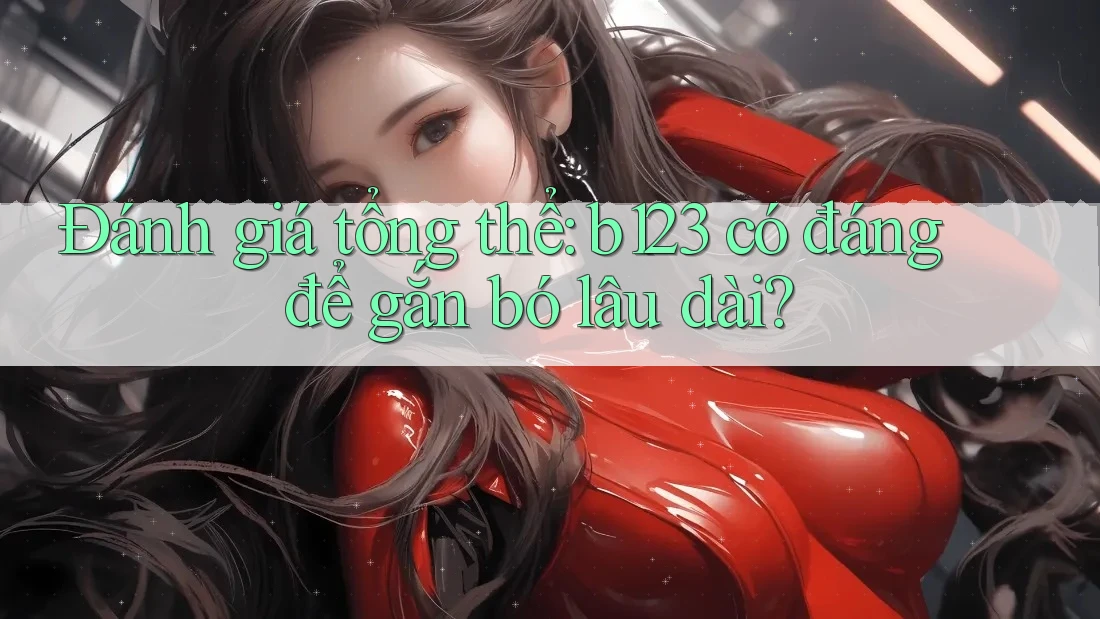 Đánh giá tổng thể: b123 có đáng để gắn bó lâu dài? Đánh giá tổng thể: b123 có đáng để gắn bó lâu dài?