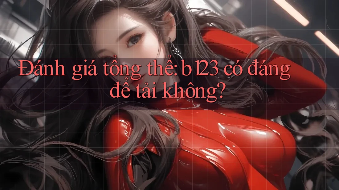 Đánh giá tổng thể: b123 có đáng để tải không? Đánh giá tổng thể: b123 có đáng để tải không?
