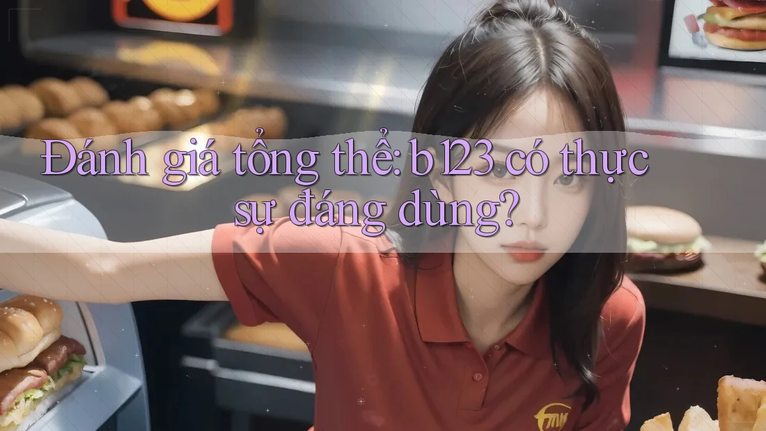 Đánh giá tổng thể: b123 có thực sự đáng dùng?