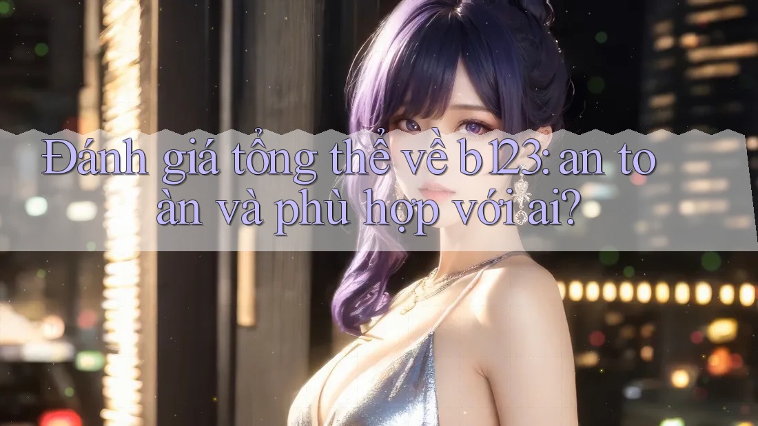 Đánh giá tổng thể về b123: an toàn và phù hợp với ai?