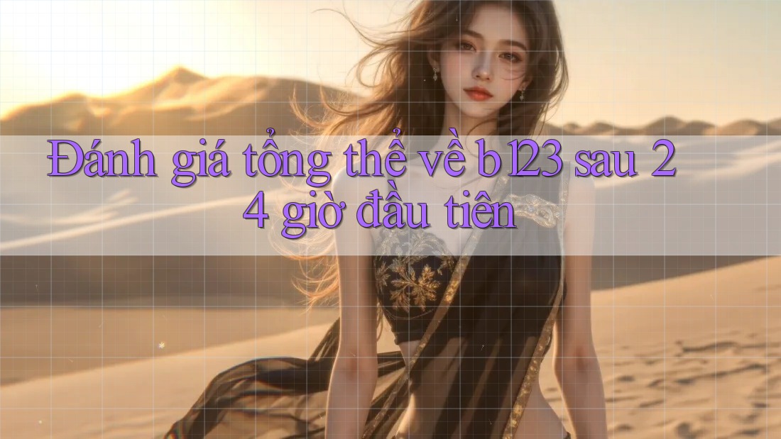 Đánh giá tổng thể về b123 sau 24 giờ đầu tiên