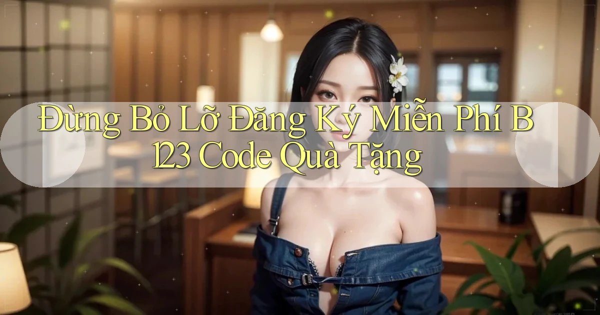 đừng bỏ lỡ đăng ký miễn phí b123 code quà tặng