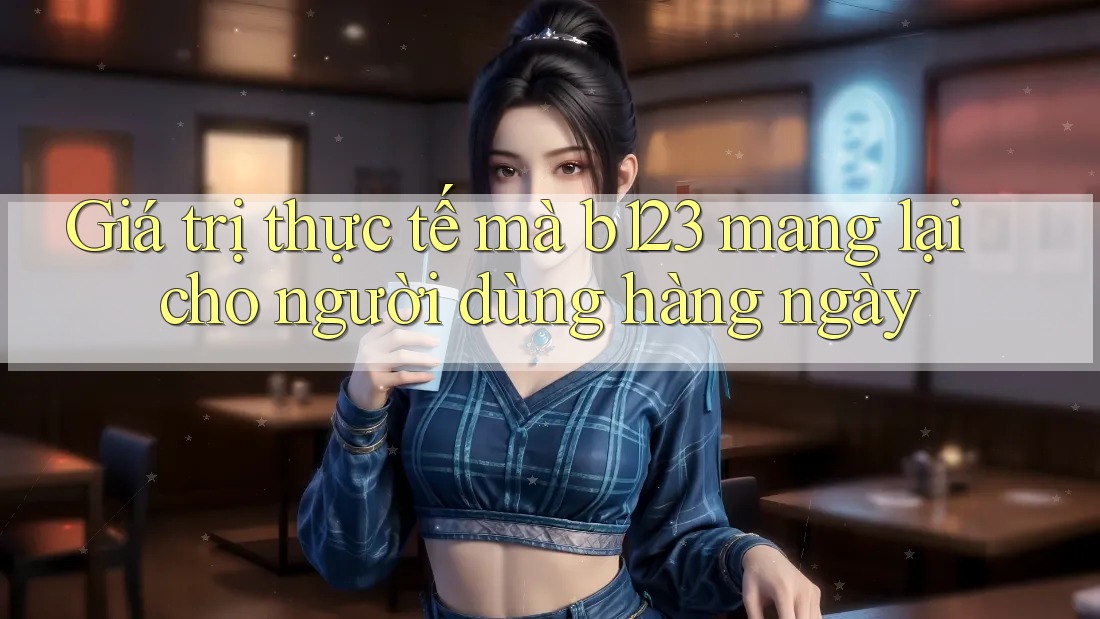 Giá trị thực tế mà b123 mang lại cho người dùng hàng ngày Giá trị thực tế mà b123 mang lại cho người dùng hàng ngày