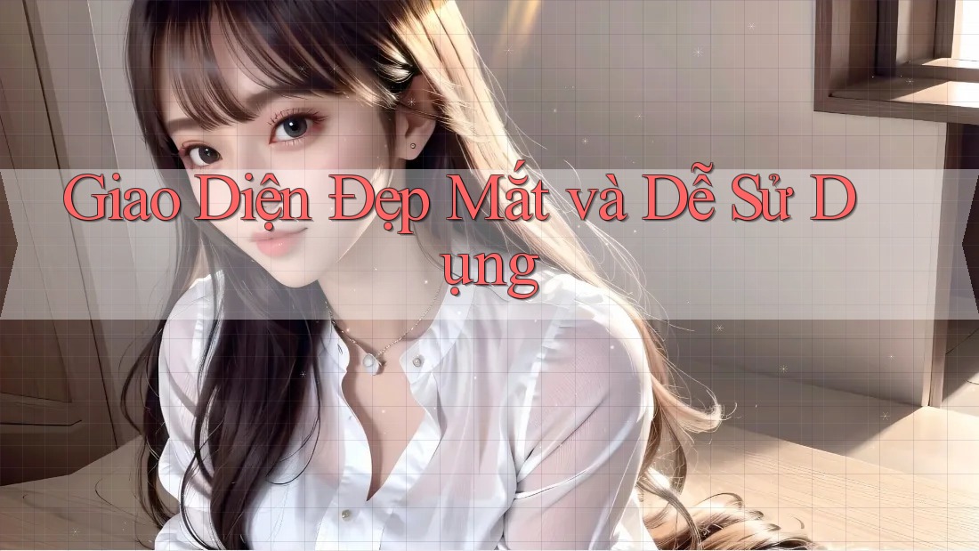 Giao Diện Đẹp Mắt và Dễ Sử Dụng Giao Diện Đẹp Mắt và Dễ Sử Dụng