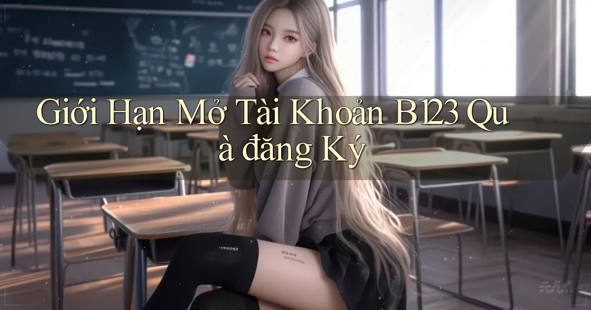 giới hạn mở tài khoản b123 quà đăng ký