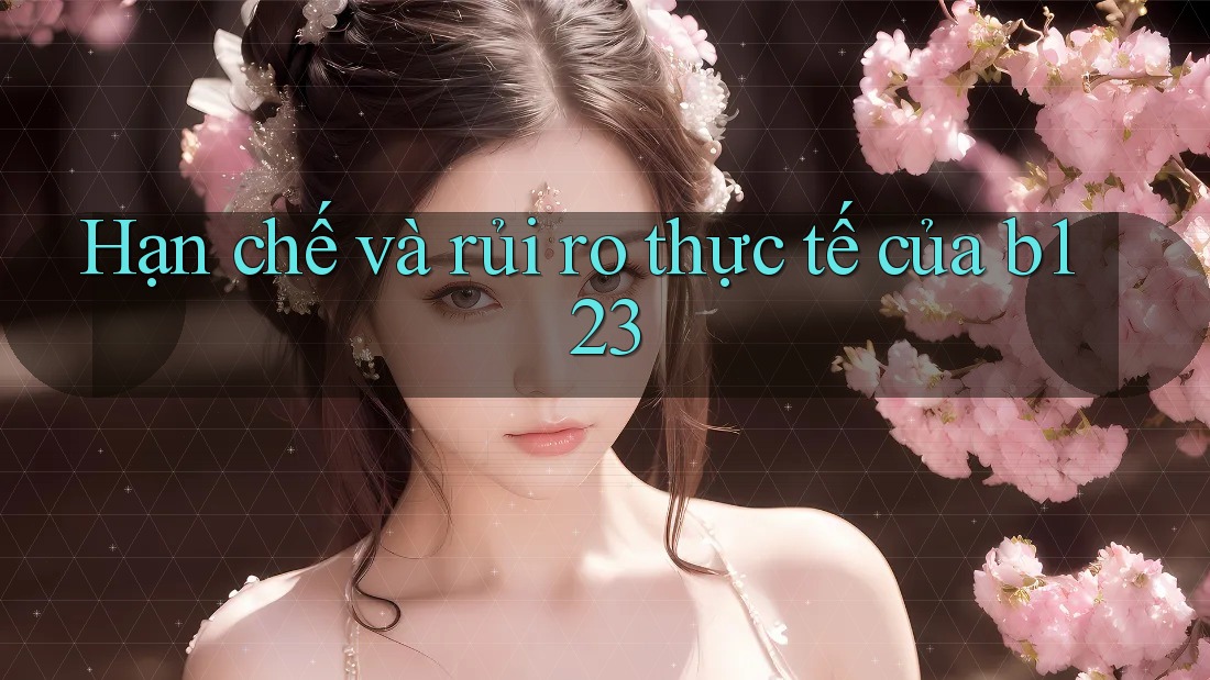 Hạn chế và rủi ro thực tế của b123