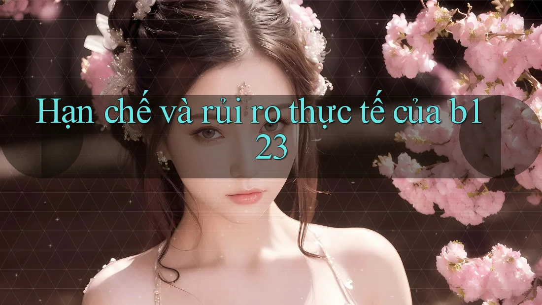 Hạn chế và rủi ro thực tế của b123
