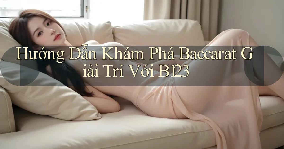 hướng dẫn khám phá baccarat giải trí với b123