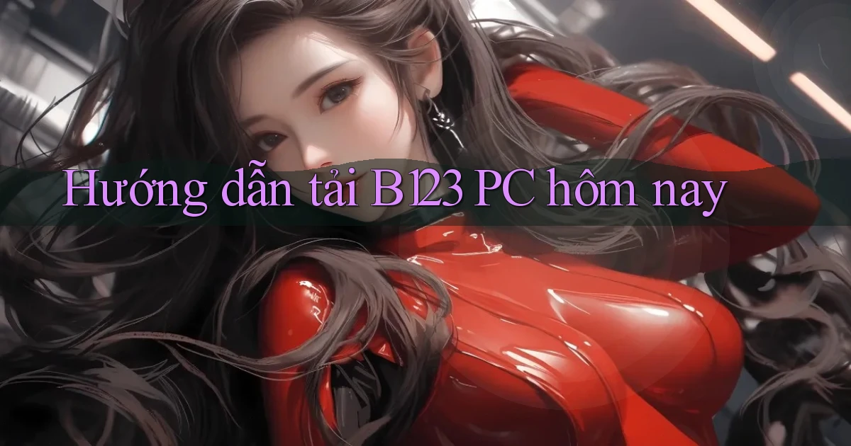 hướng dẫn tải b123 pc hôm nay