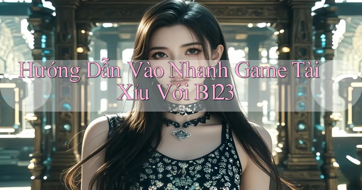 hướng dẫn vào nhanh game tài xỉu với b123