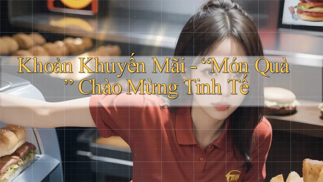 Khoản Khuyến Mãi - “Món Quà” Chào Mừng Tinh Tế Khoản Khuyến Mãi - “Món Quà” Chào Mừng Tinh Tế