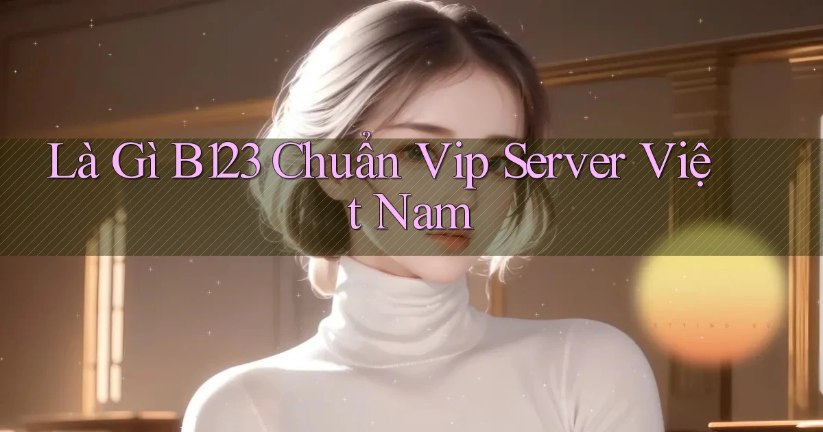 là gì b123 chuẩn vip server việt nam