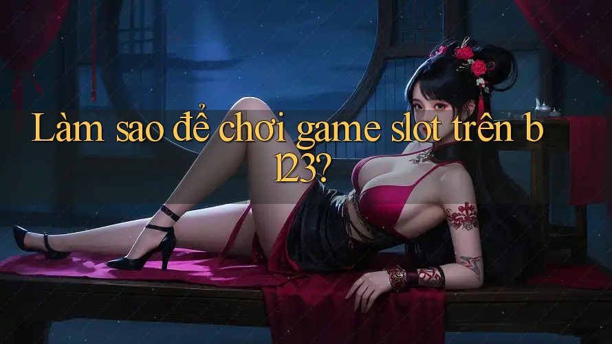 Làm sao để chơi game slot trên b123? Làm sao để chơi game slot trên b123?
