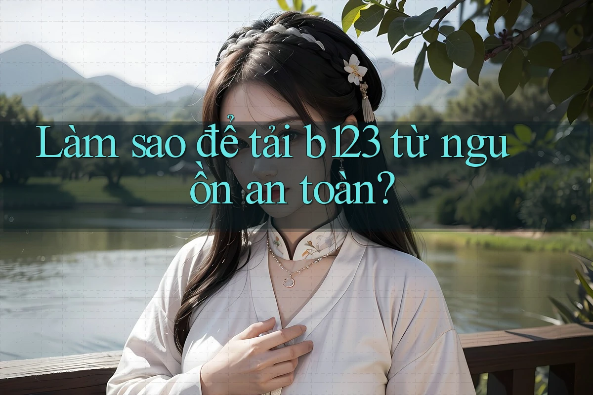 Làm sao để tải b123 từ nguồn an toàn?