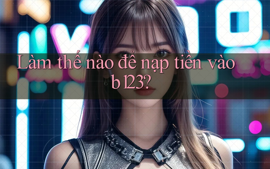 Làm thế nào để nạp tiền vào b123?