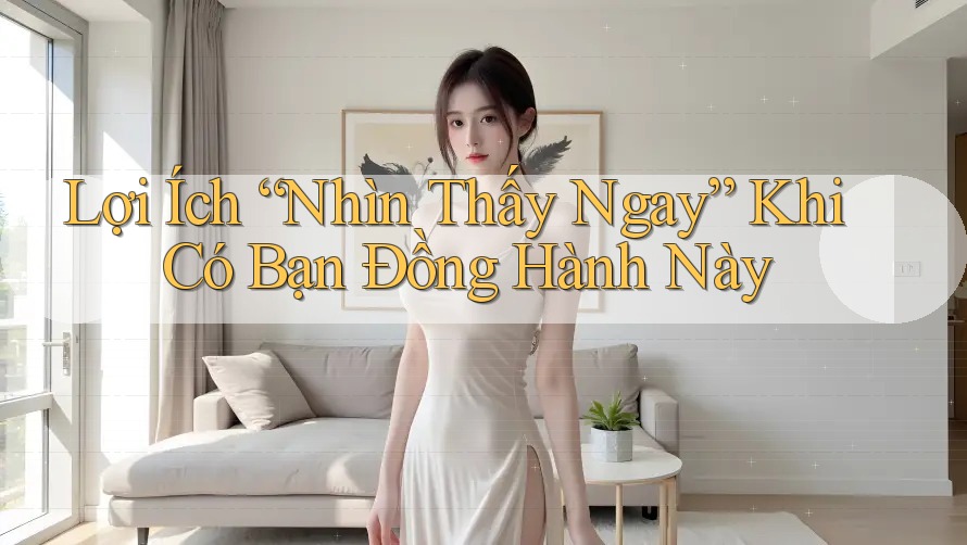 Lợi Ích “Nhìn Thấy Ngay” Khi Có Bạn Đồng Hành Này Lợi Ích “Nhìn Thấy Ngay” Khi Có Bạn Đồng Hành Này