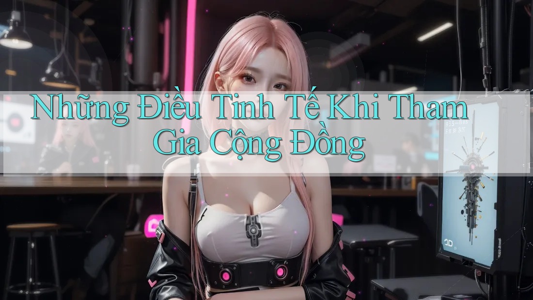 Những Điều Tinh Tế Khi Tham Gia Cộng Đồng
