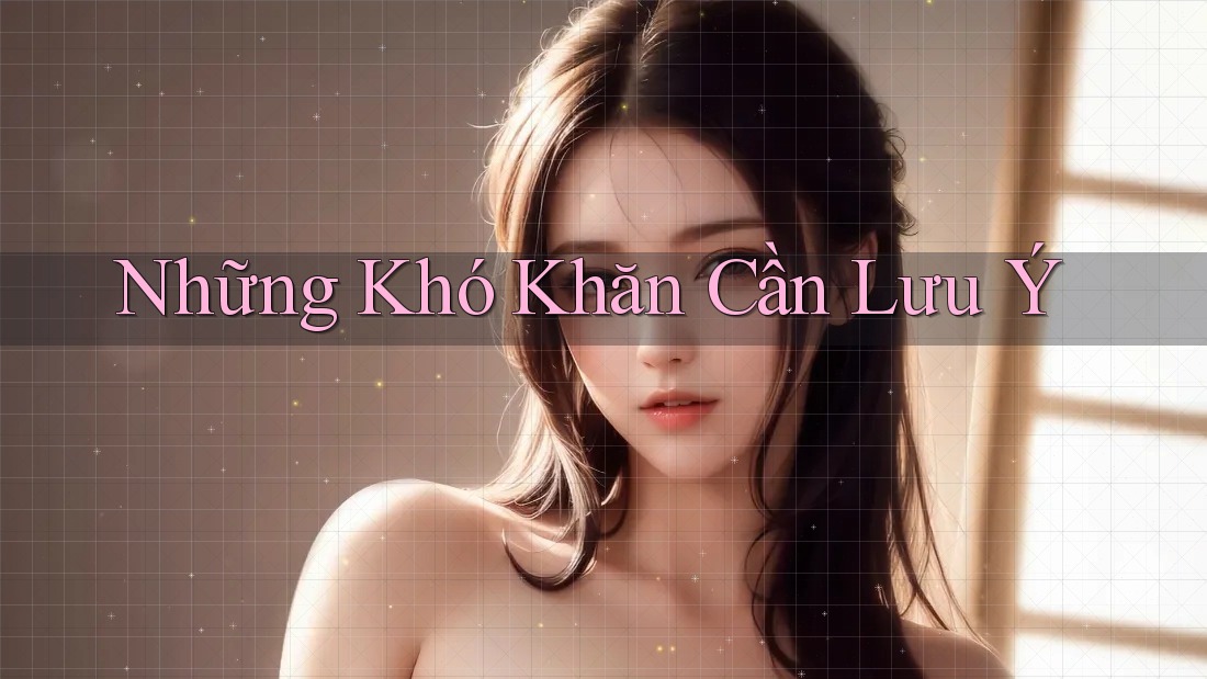 Những Khó Khăn Cần Lưu Ý