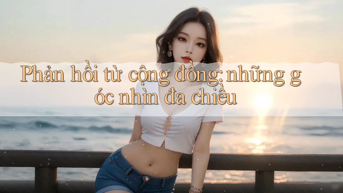 Phản hồi từ cộng đồng: Những góc nhìn đa chiều