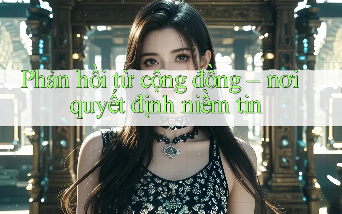 Phản hồi từ cộng đồng – nơi quyết định niềm tin