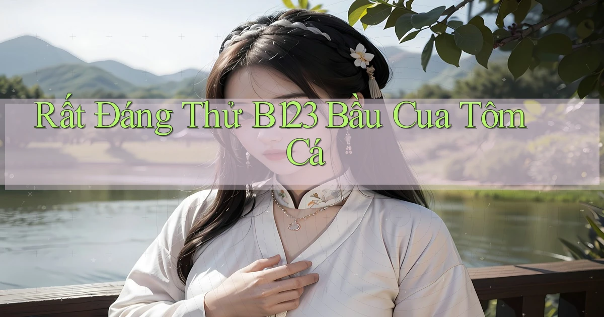 rất đáng thử b123 bầu cua tôm cá