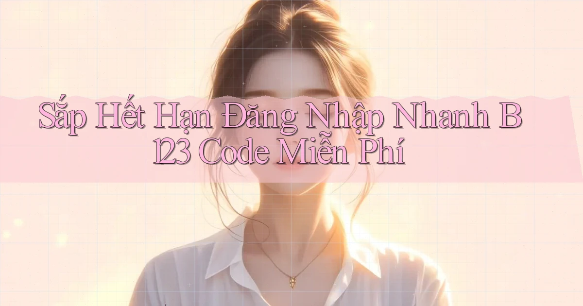 sắp hết hạn đăng nhập nhanh b123 code miễn phí