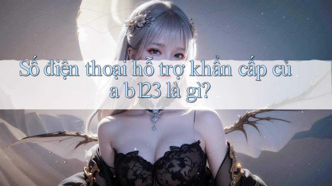Số điện thoại hỗ trợ khẩn cấp của b123 là gì? Số điện thoại hỗ trợ khẩn cấp của b123 là gì?