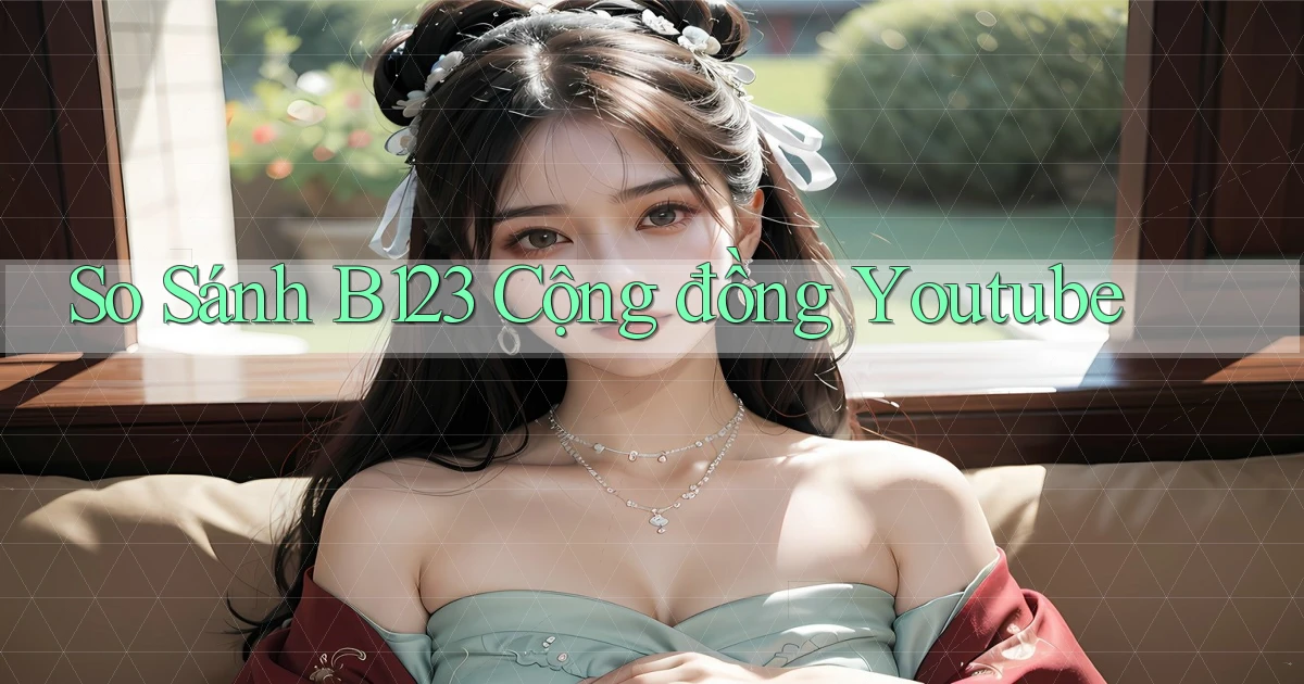 so sánh b123 cộng đồng youtube