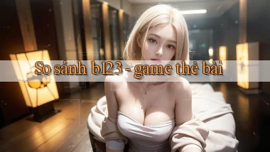 So sánh b123   game thẻ bài