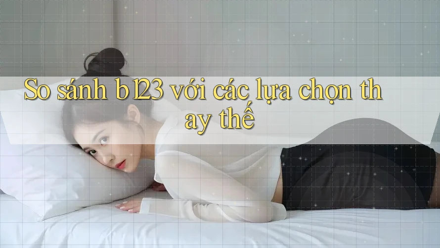 So sánh b123 với các lựa chọn thay thế So sánh b123 với các lựa chọn thay thế