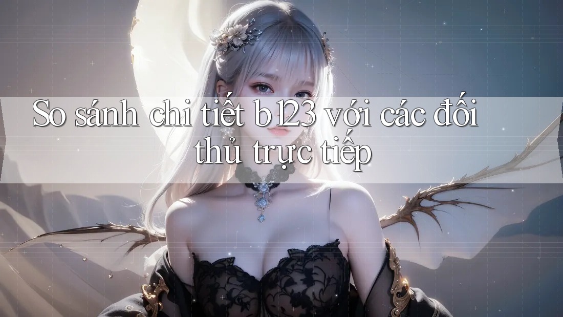 So sánh chi tiết b123 với các đối thủ trực tiếp So sánh chi tiết b123 với các đối thủ trực tiếp