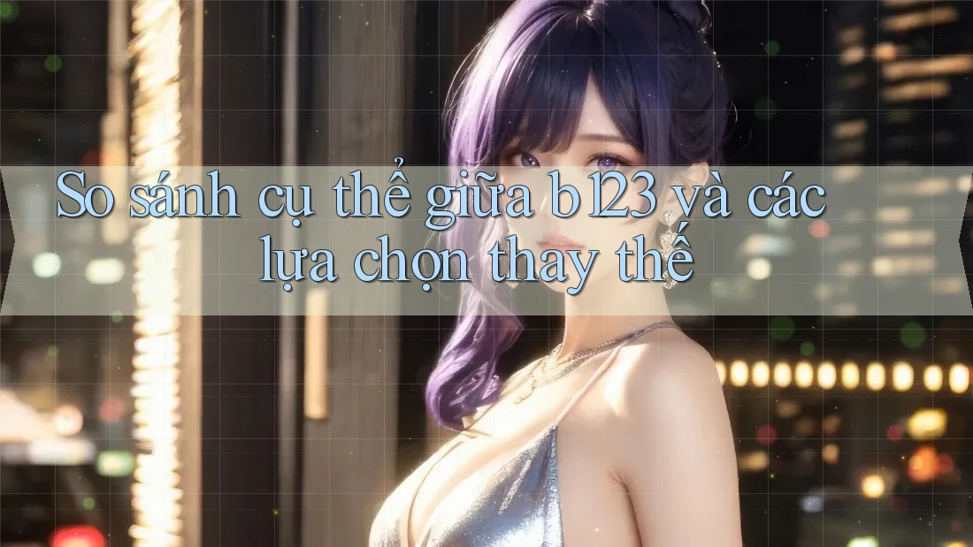 So sánh cụ thể giữa b123 và các lựa chọn thay thế So sánh cụ thể giữa b123 và các lựa chọn thay thế