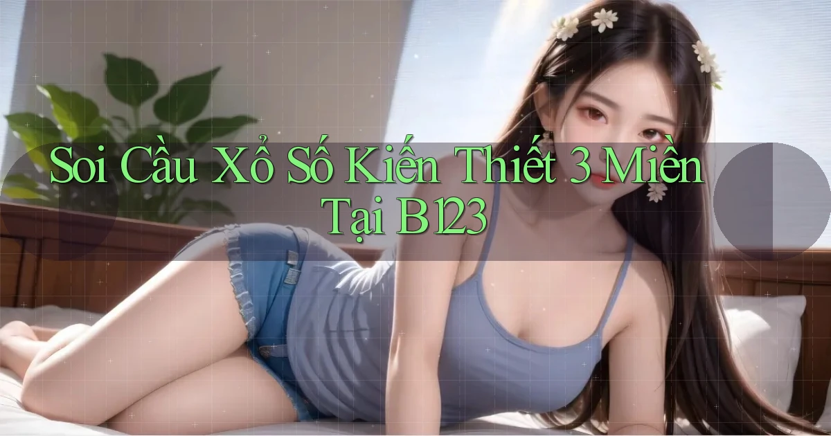 soi cầu xổ số kiến thiết 3 miền tại b123