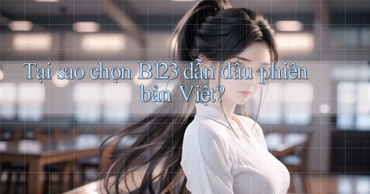 tại sao chọn b123 dẫn đầu phiên bản việt