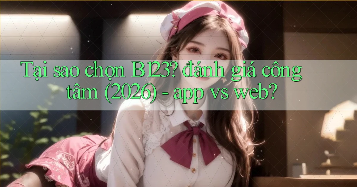 Tại sao chọn B123 đánh giá công tâm (2026)   app vs web