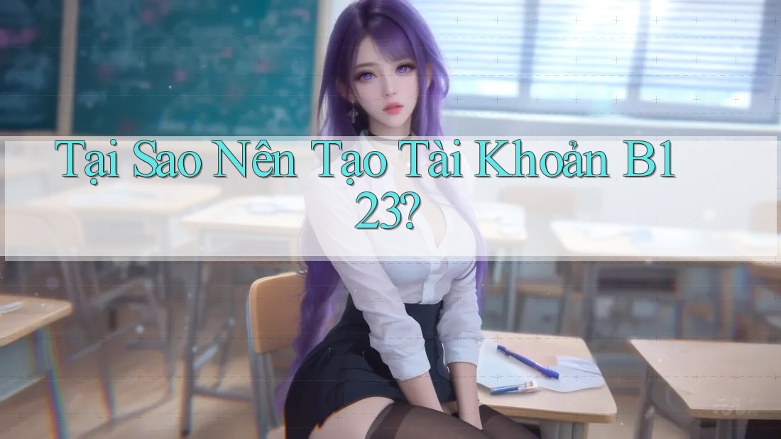 Tại Sao Nên Tạo Tài Khoản B123? Tại Sao Nên Tạo Tài Khoản B123?
