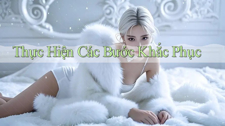Thực Hiện Các Bước Khắc Phục
