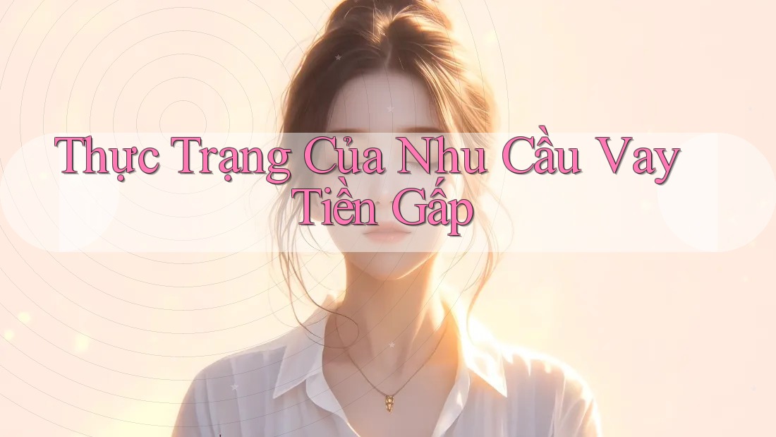 Thực Trạng Của Nhu Cầu Vay Tiền Gấp