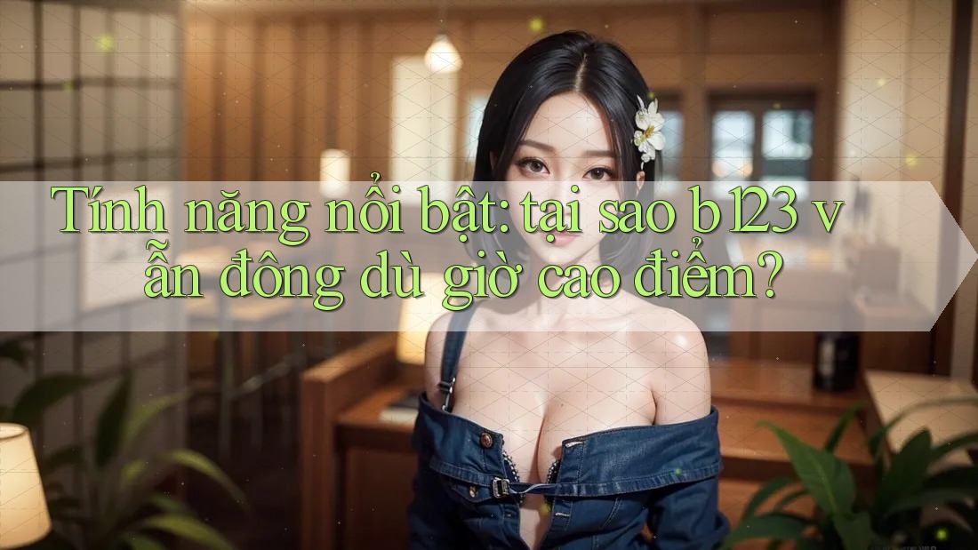 Tính năng nổi bật: tại sao b123 vẫn đông dù giờ cao điểm?