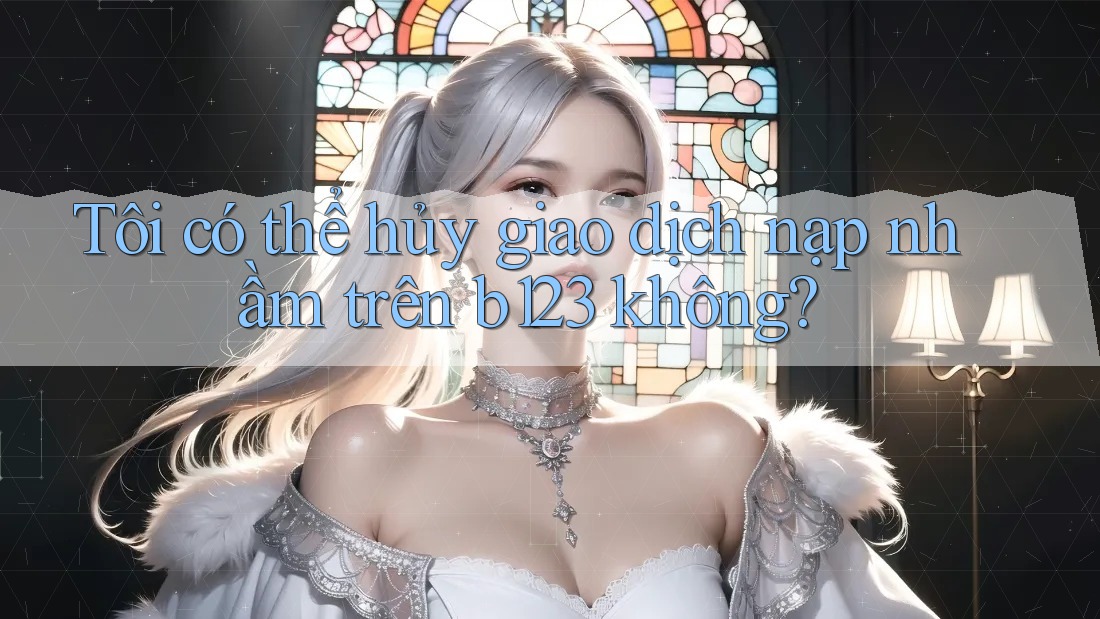 Tôi có thể hủy giao dịch nạp nhầm trên b123 không?