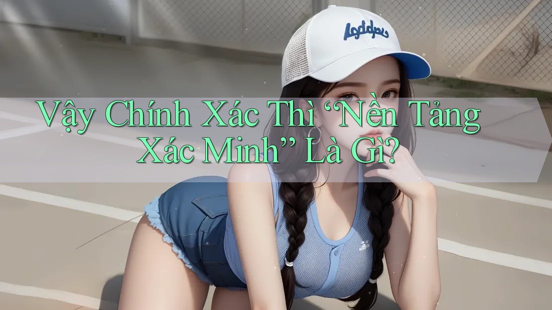 Vậy Chính Xác Thì “Nền Tảng Xác Minh” Là Gì? Vậy Chính Xác Thì “Nền Tảng Xác Minh” Là Gì?