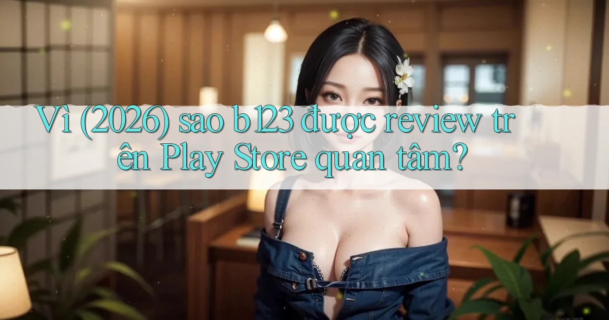 Vì (2026) sao b123 được review trên Play Store quan tâm