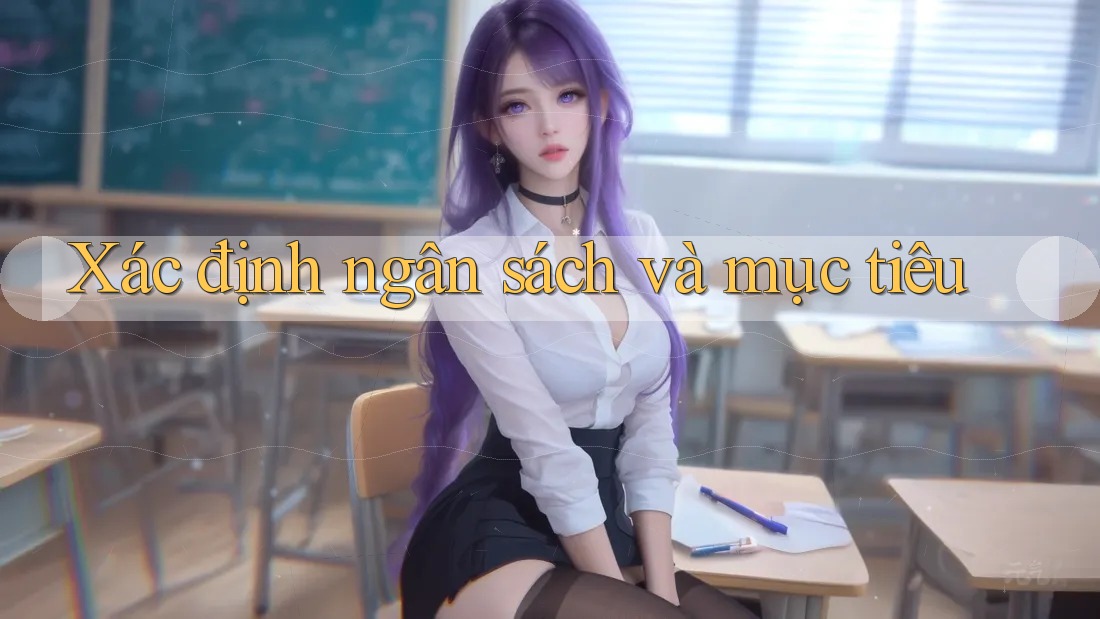 Xác định ngân sách và mục tiêu